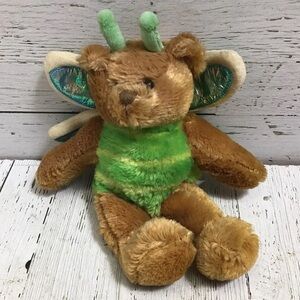 Plushland Bear Plush Stuffed Animal Toy Bumblebee Insect Butterfly 2008​​​​​​​​